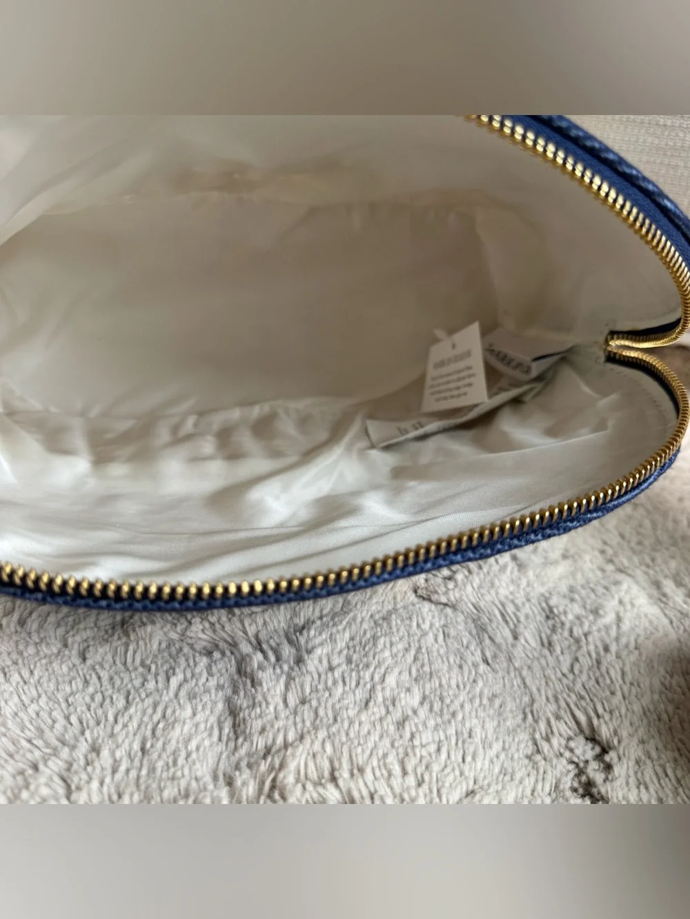 Mark & Graham navy cosmetic